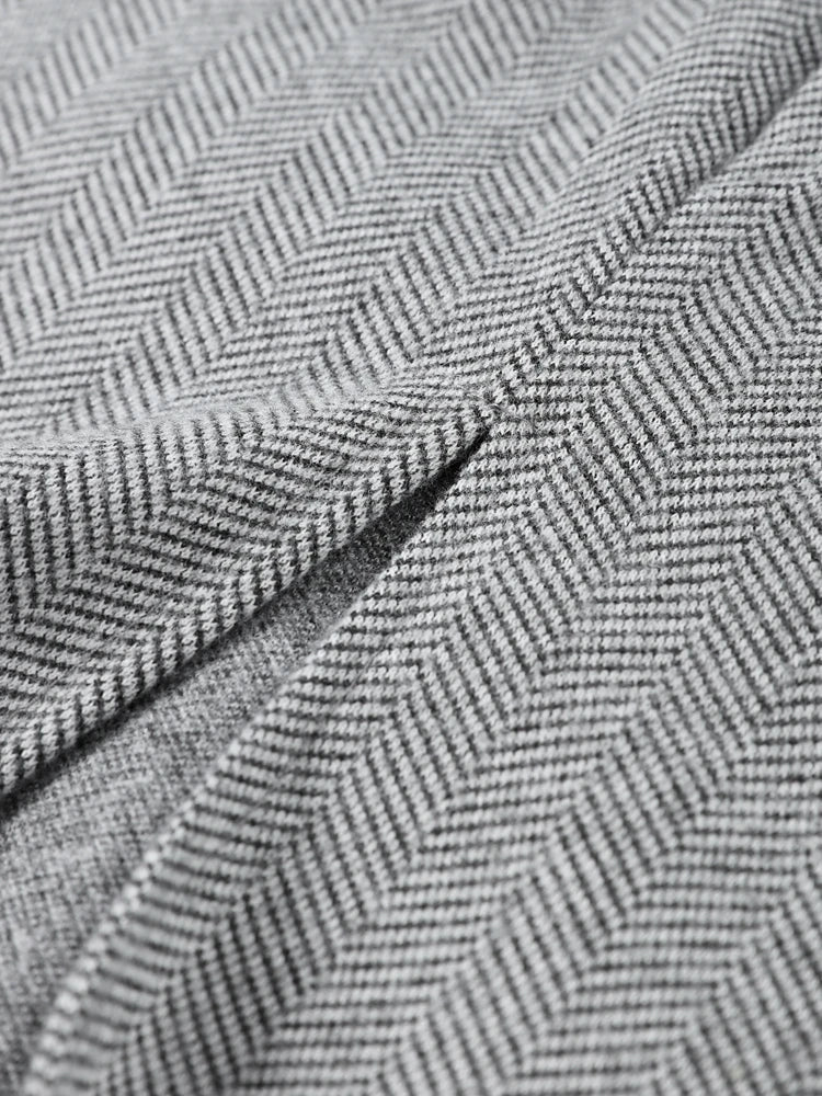 סט שני חלקים צמרי בעיצוב מלכותי חצאית מידי ובלייזר - Reina