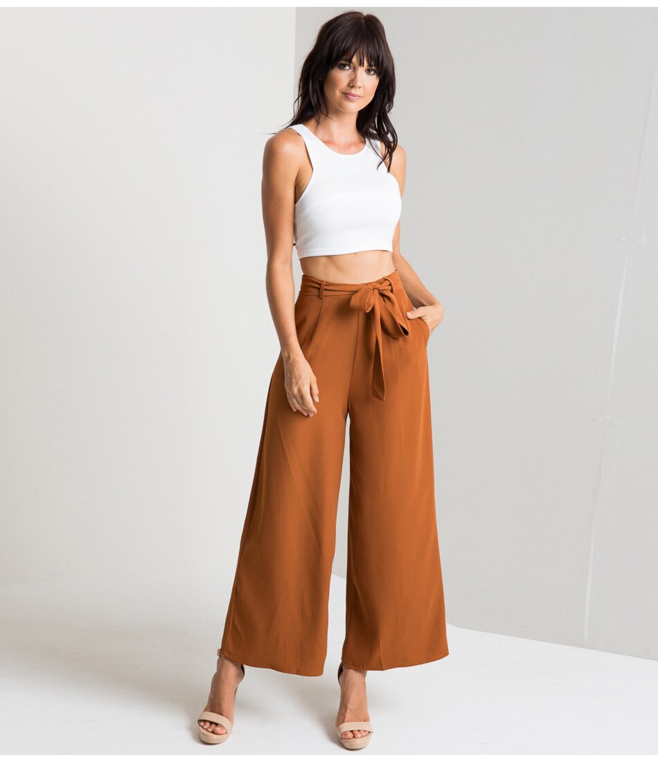 Chase מכנסיים בגזרה מתרחבת